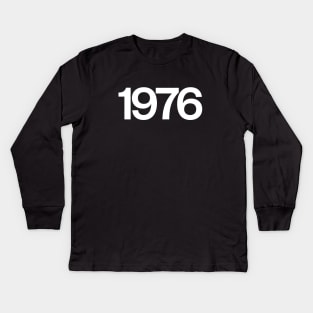 1976 Kids Long Sleeve T-Shirt